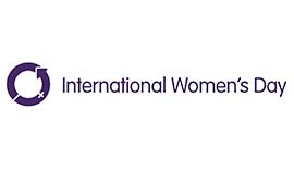 International Women's Day logo.